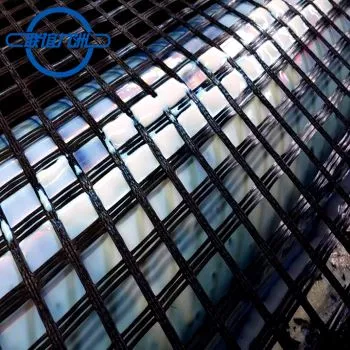 Géogrille auto-adhésive en fibre de verre